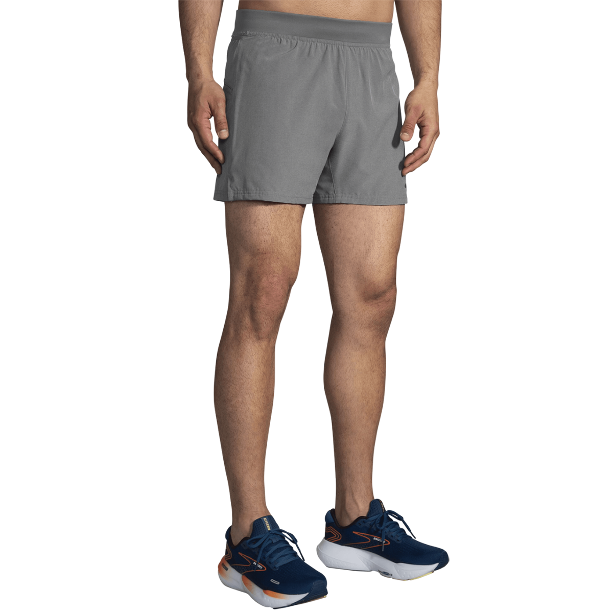 Brooks Sherpa 5" Short — Black — Size Small — Alternate View 45