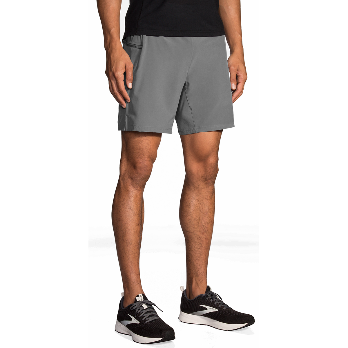 Brooks Sherpa 7" 2-in-1 Short — Black — Size Small — Alternate View 86