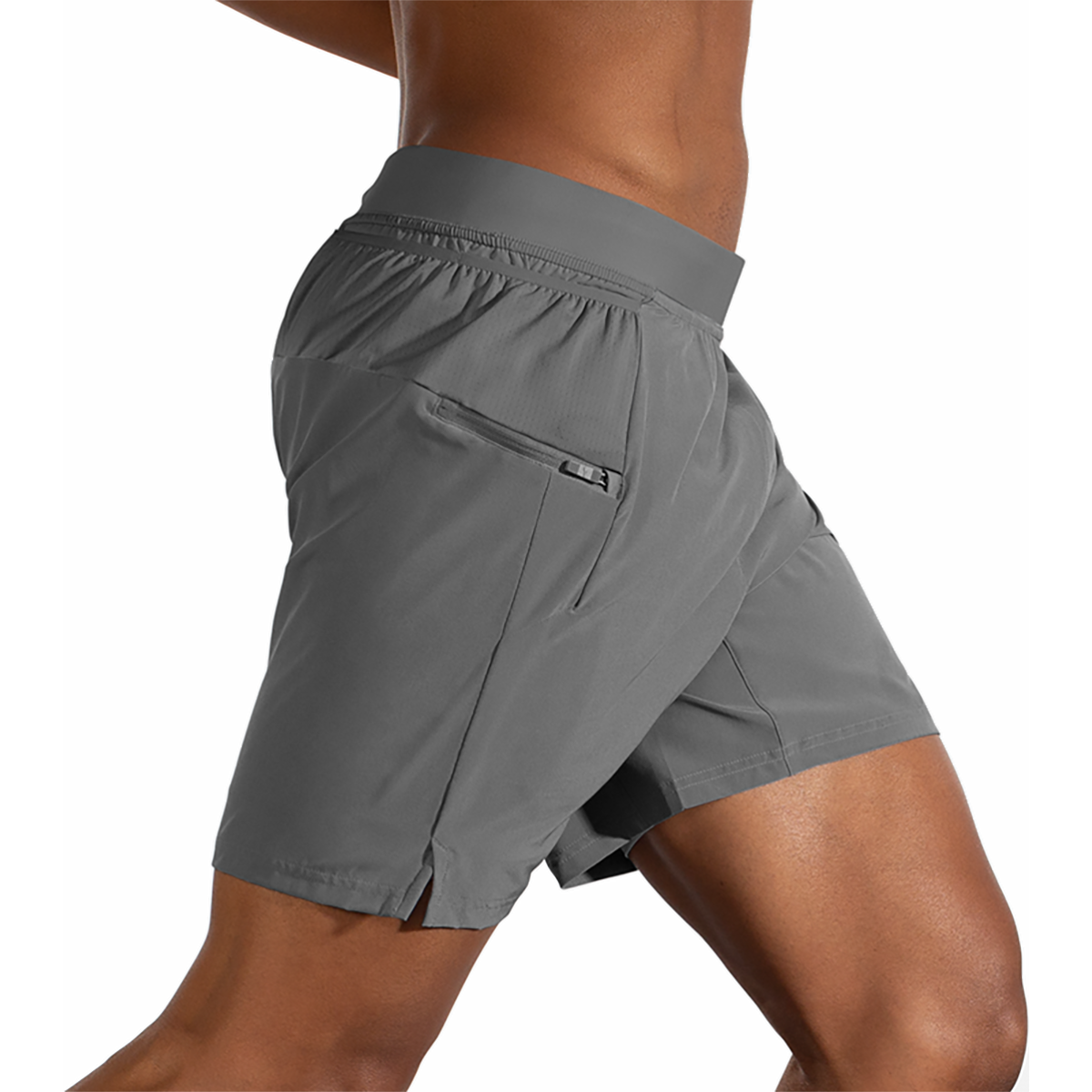 Brooks Sherpa 7" 2-in-1 Short — Black — Size Small — Alternate View 87