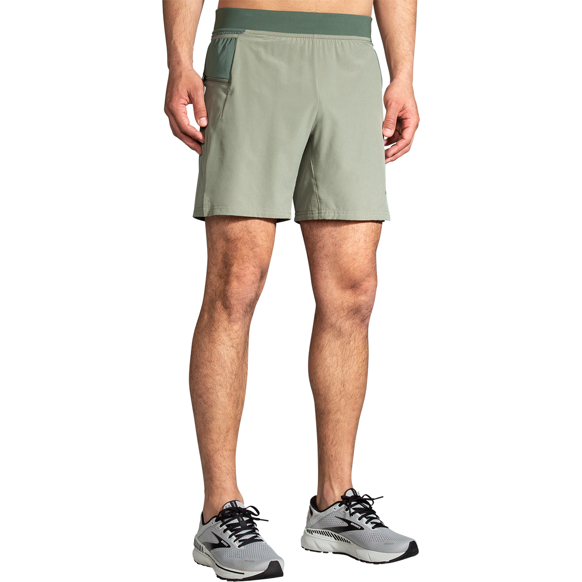 Brooks Sherpa 7" 2-in-1 Short — Black — Size Small — Alternate View 61