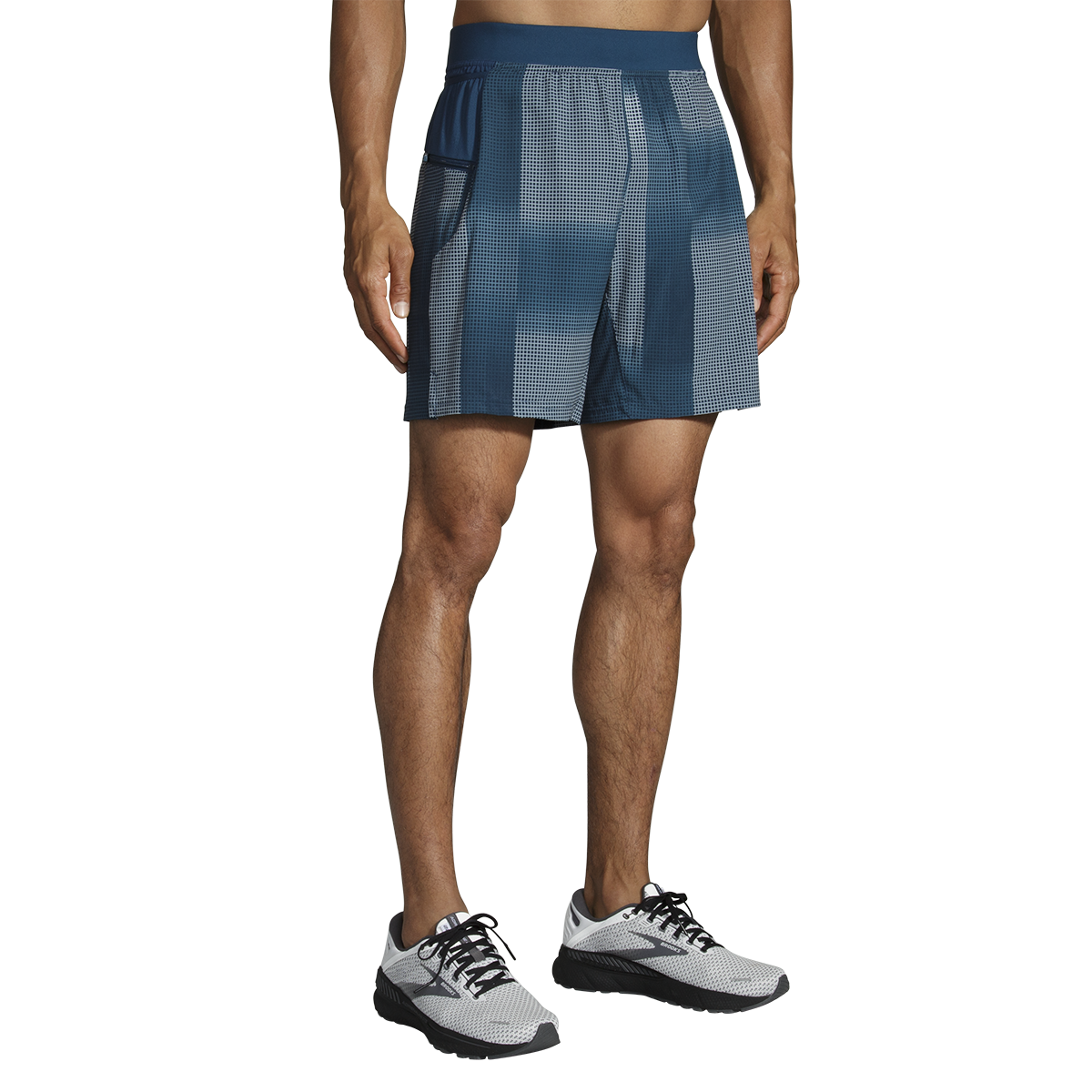 Brooks Sherpa 7" 2-in-1 Short — Black — Size Small — Alternate View 48