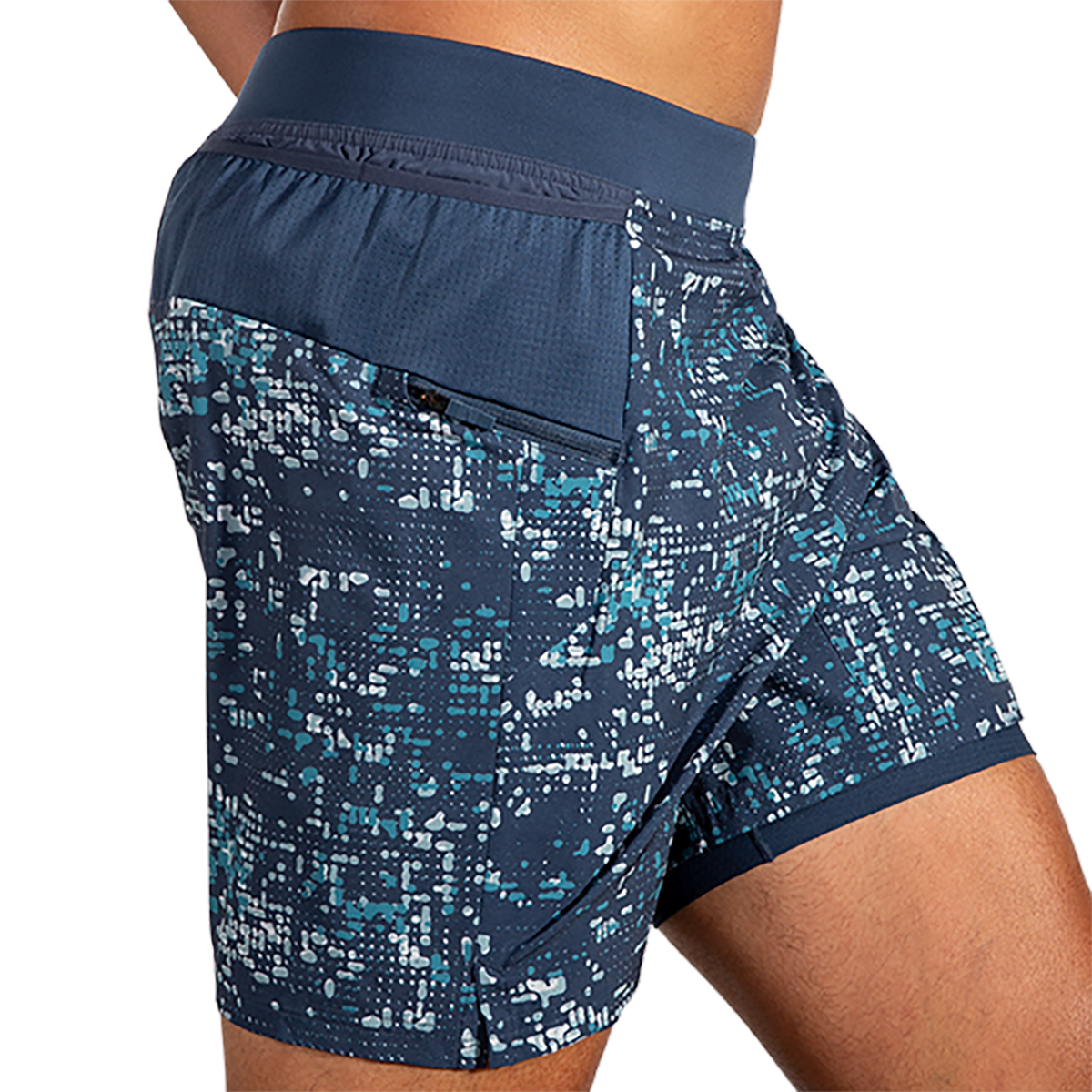 Brooks Sherpa 7" 2-in-1 Short — Black — Size Small — Alternate View 91