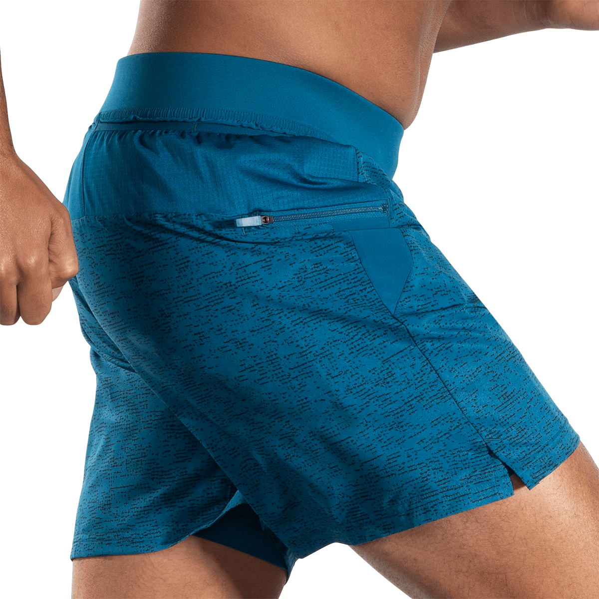 Brooks Sherpa 7" 2-in-1 Short — Black — Size Small — Alternate View 28