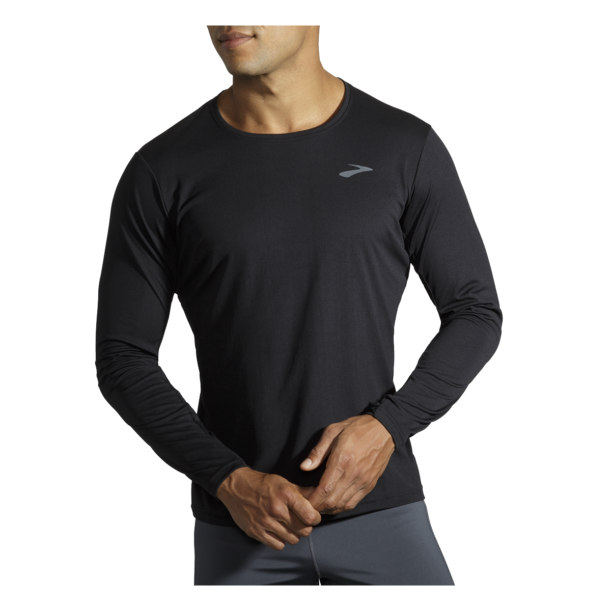 Brooks Atmosphere Longsleeve — Bluetiful — Size Large — Front View