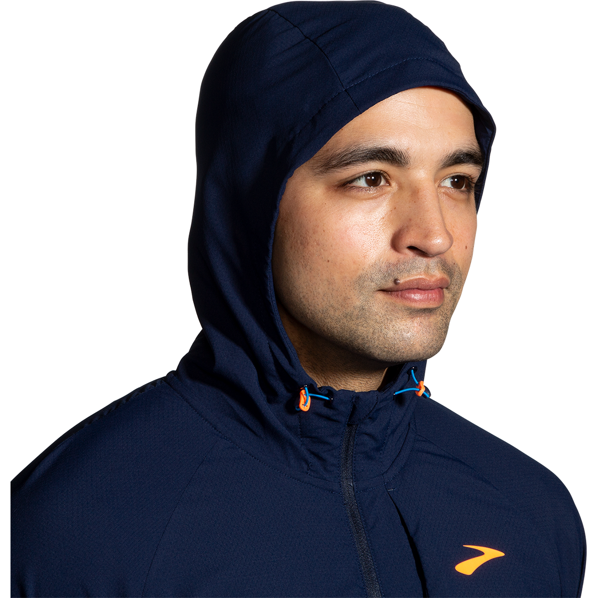 Brooks Canopy Jacket — Grey Skies - Autumnal - Dark Ocean — Size Small — Alternate View 24