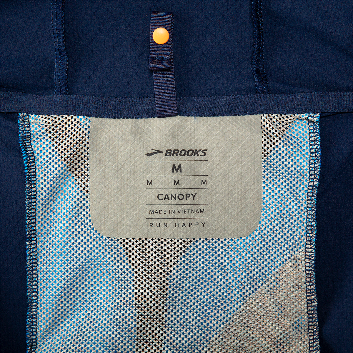 Brooks Canopy Jacket — Grey Skies - Autumnal - Dark Ocean — Size Small — Alternate View 27