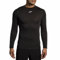 Brooks High Point Long Sleeve — Black — Size Small — Front View