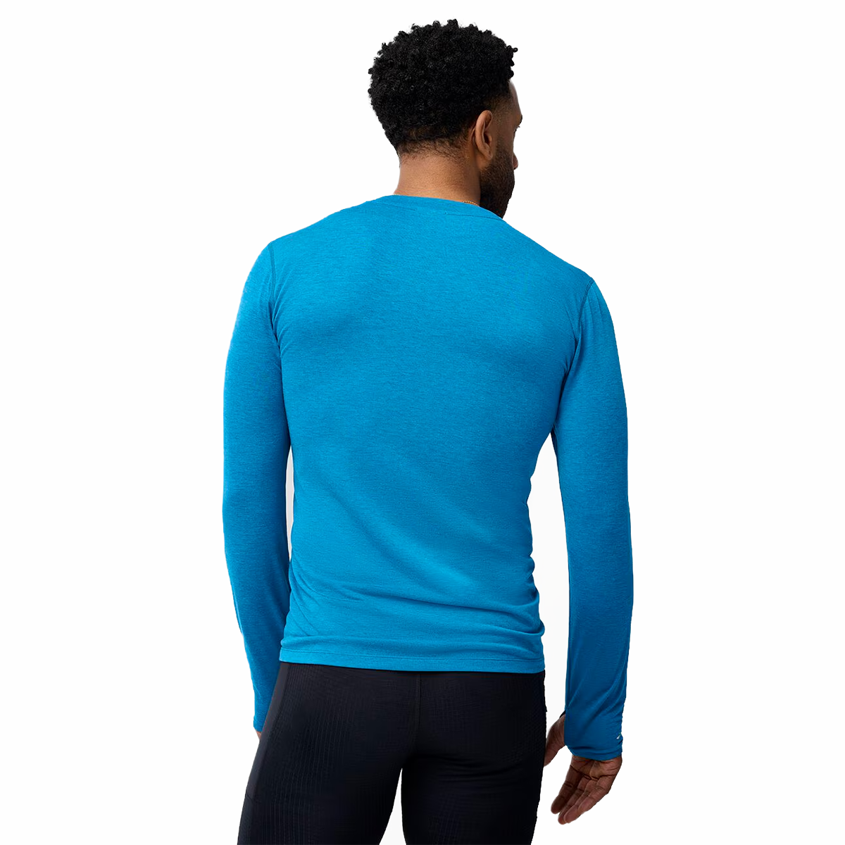 Brooks High Point Long Sleeve — Black — Size Small — Top View