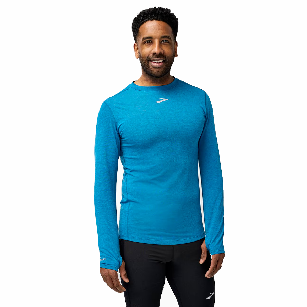 Brooks High Point Long Sleeve — Black — Size Small — Back View