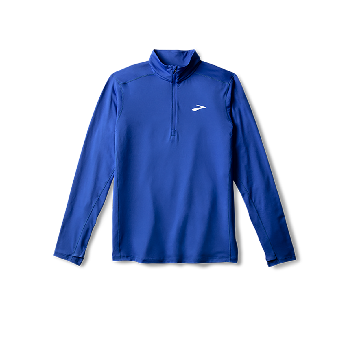Brooks Dash 1/2 Zip 2.0 — Neo Blue — Size Small — Top View