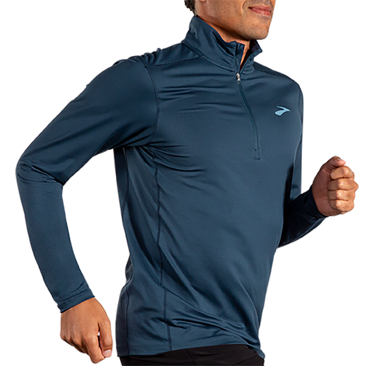 Brooks Dash 1/2 Zip 2.0 — Heather Sage — Size Small — Alternate View 24
