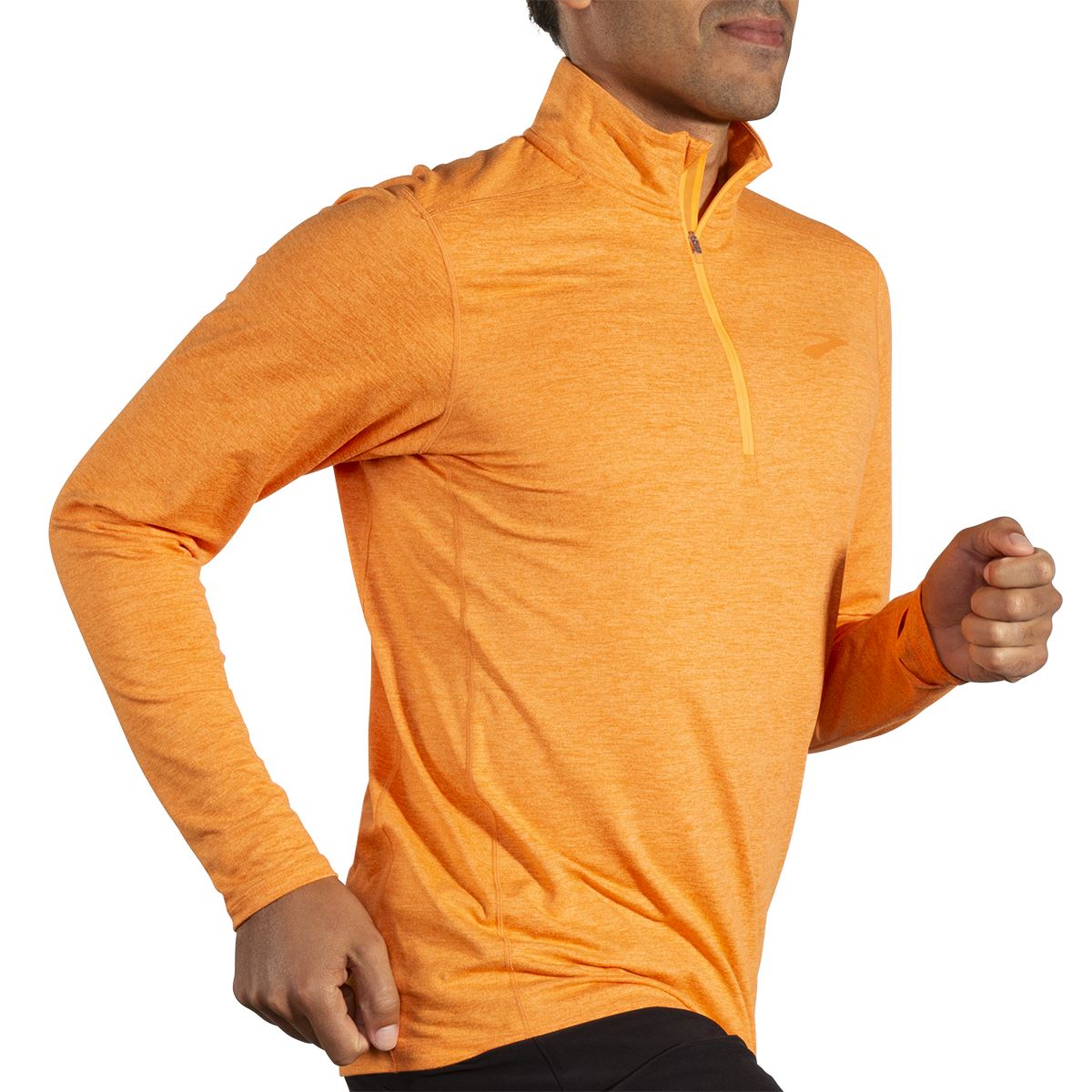 Brooks Dash 1/2 Zip 2.0 — Heather Sage — Size Small — Alternate View 28