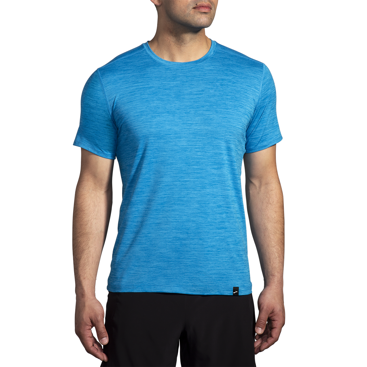 Brooks Luxe Shortsleeve — Heather Cosmic Crisp — Size XSmall — Alternate View 18