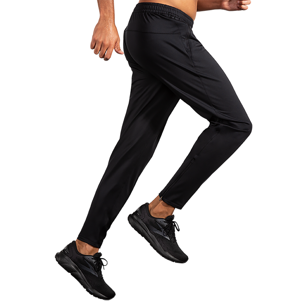 Brooks Spartan Pant 2.0 — Black — Size Large — Side View