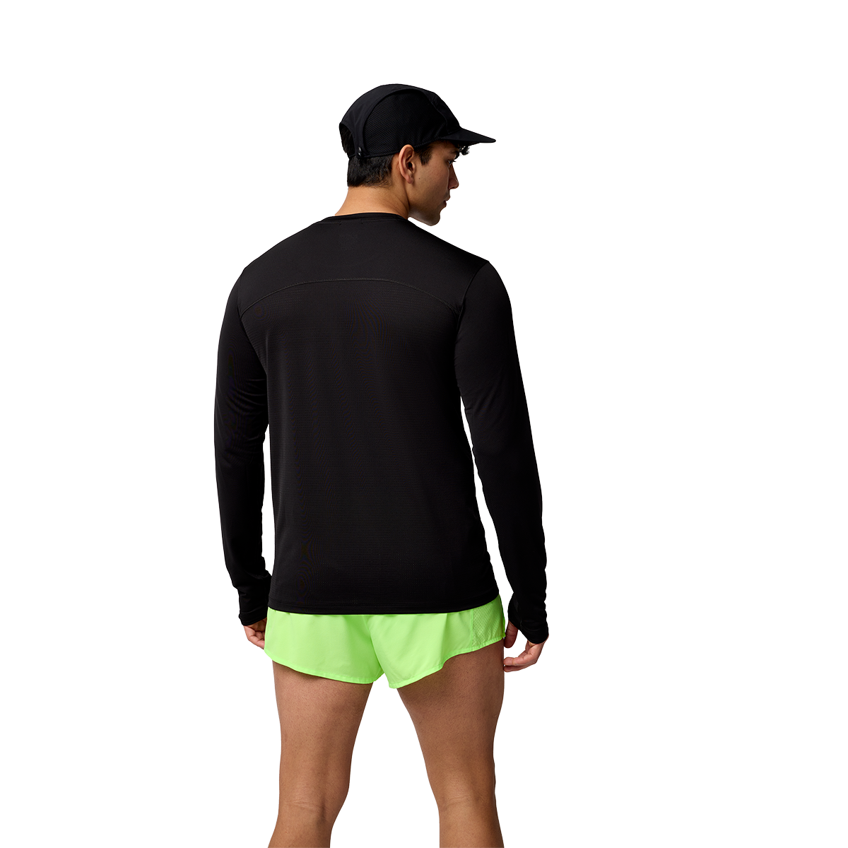 Brooks Atmosphere Long Sleeve 3.0 — Shocking Orange — Size Small — Side View