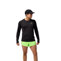 Brooks Atmosphere Long Sleeve 3.0 — Shocking Orange — Size Small — Front View
