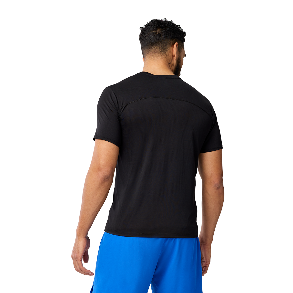Brooks Atmosphere Short Sleeve 3.0 — Setting Stripe — Size Small — Side View