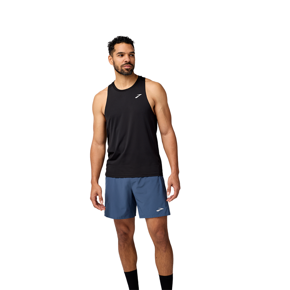 Brooks Atmosphere Singlet 3.0 — Setting Stripe — Size Small — Detail View
