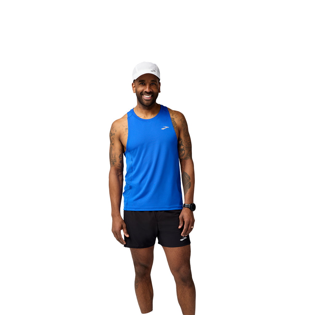 Brooks Atmosphere Singlet 3.0 — Setting Stripe — Size Small — Alternate View 9
