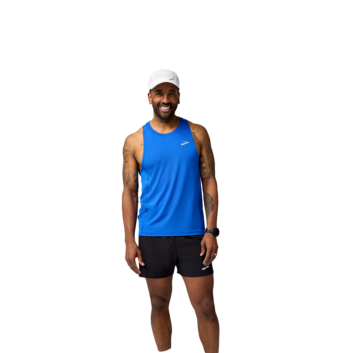 Brooks Atmosphere Singlet 3.0 — Setting Stripe — Size Small — Alternate View 9