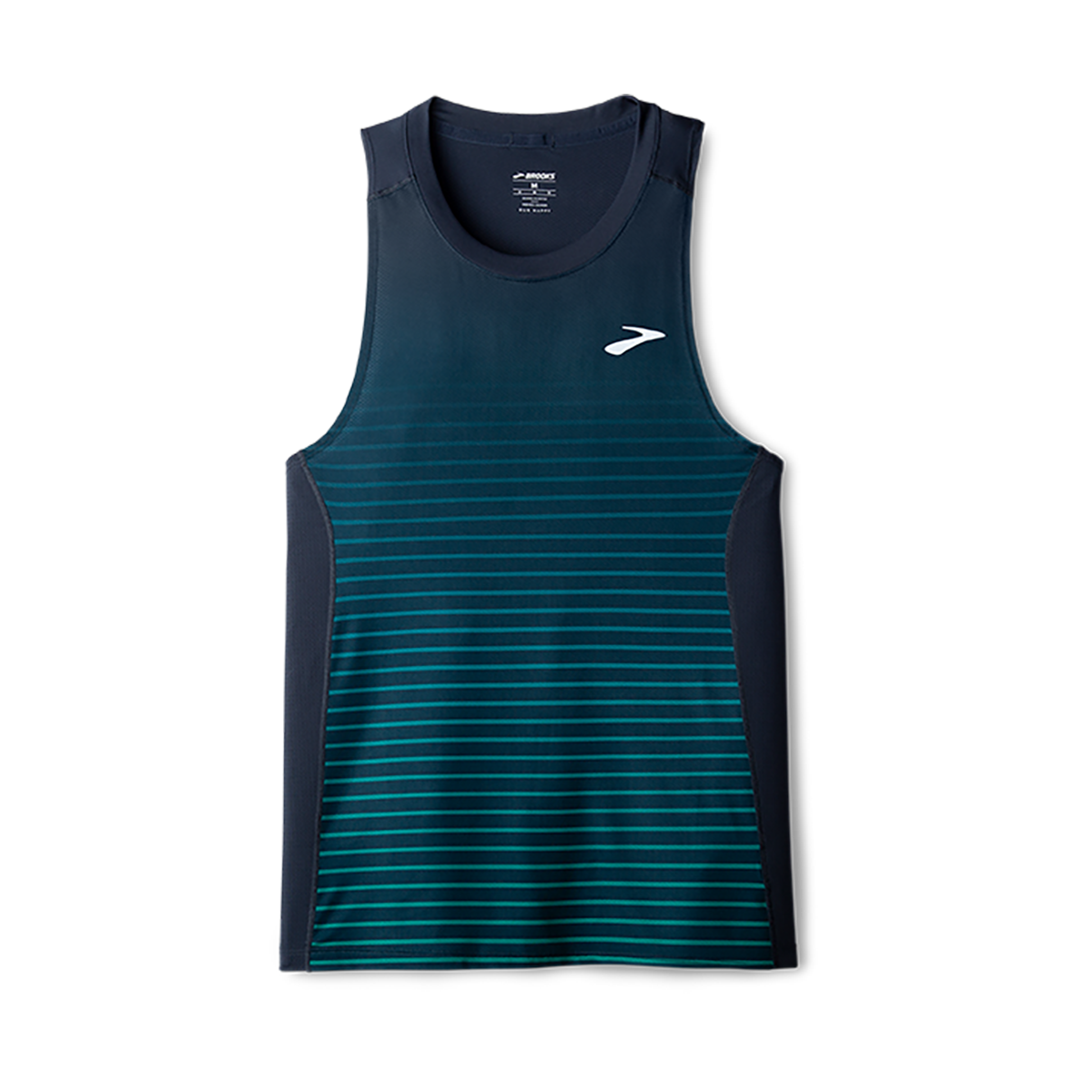 Brooks Atmosphere Singlet 3.0 — Setting Stripe — Size Small — Alternate View 16