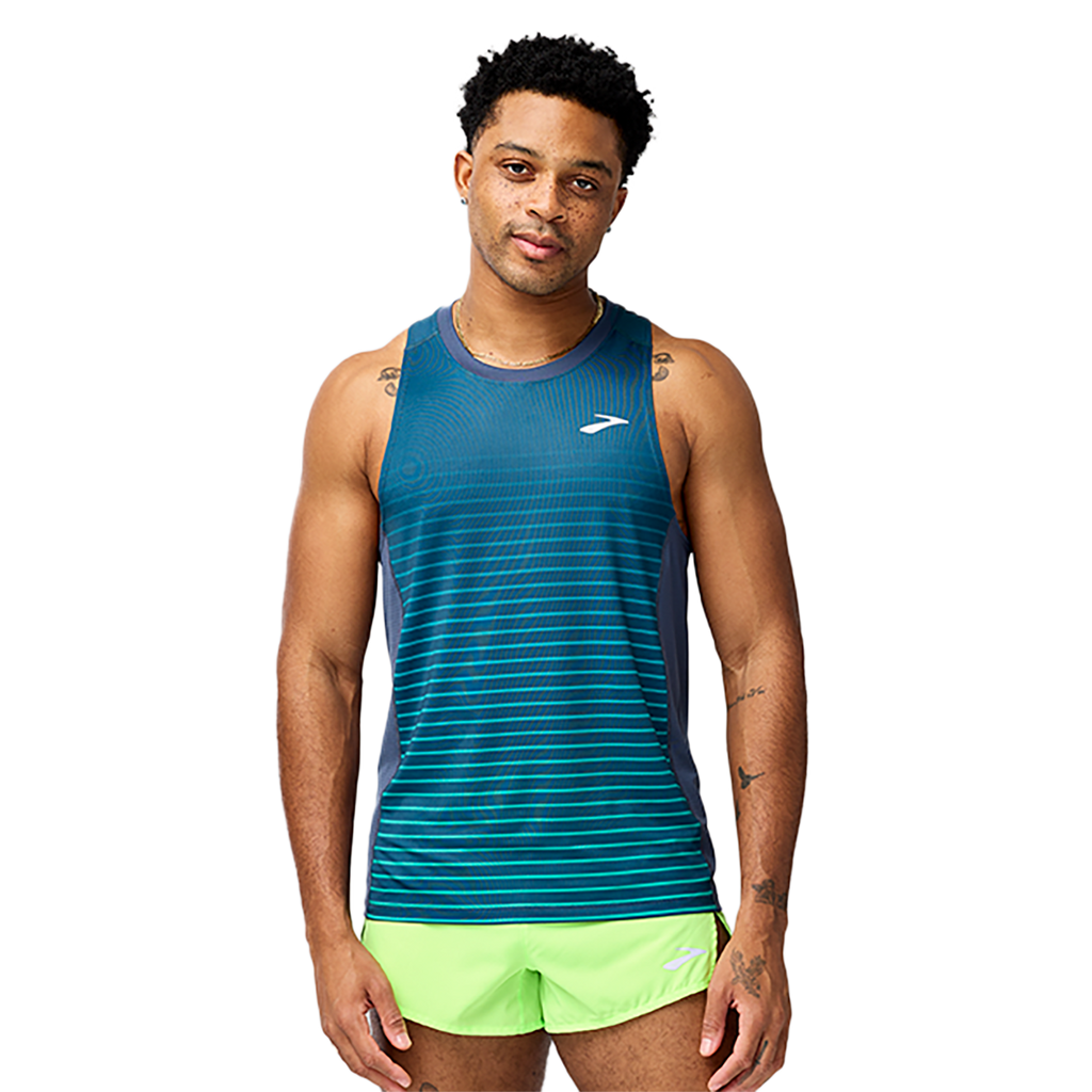 Brooks Atmosphere Singlet 3.0 — Setting Stripe — Size Small — Alternate View 13