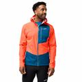 Brooks High Point Waterproof Jacket 2 — Atomic Blue — Size XSmall — Front View