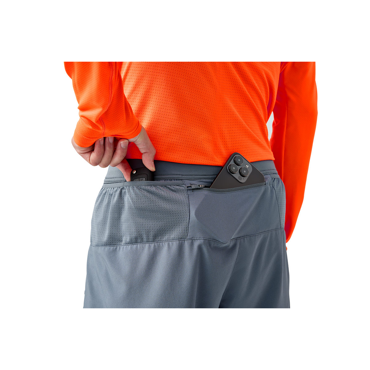 Brooks Journey 5" Short — Strider — Size Small — Detail View