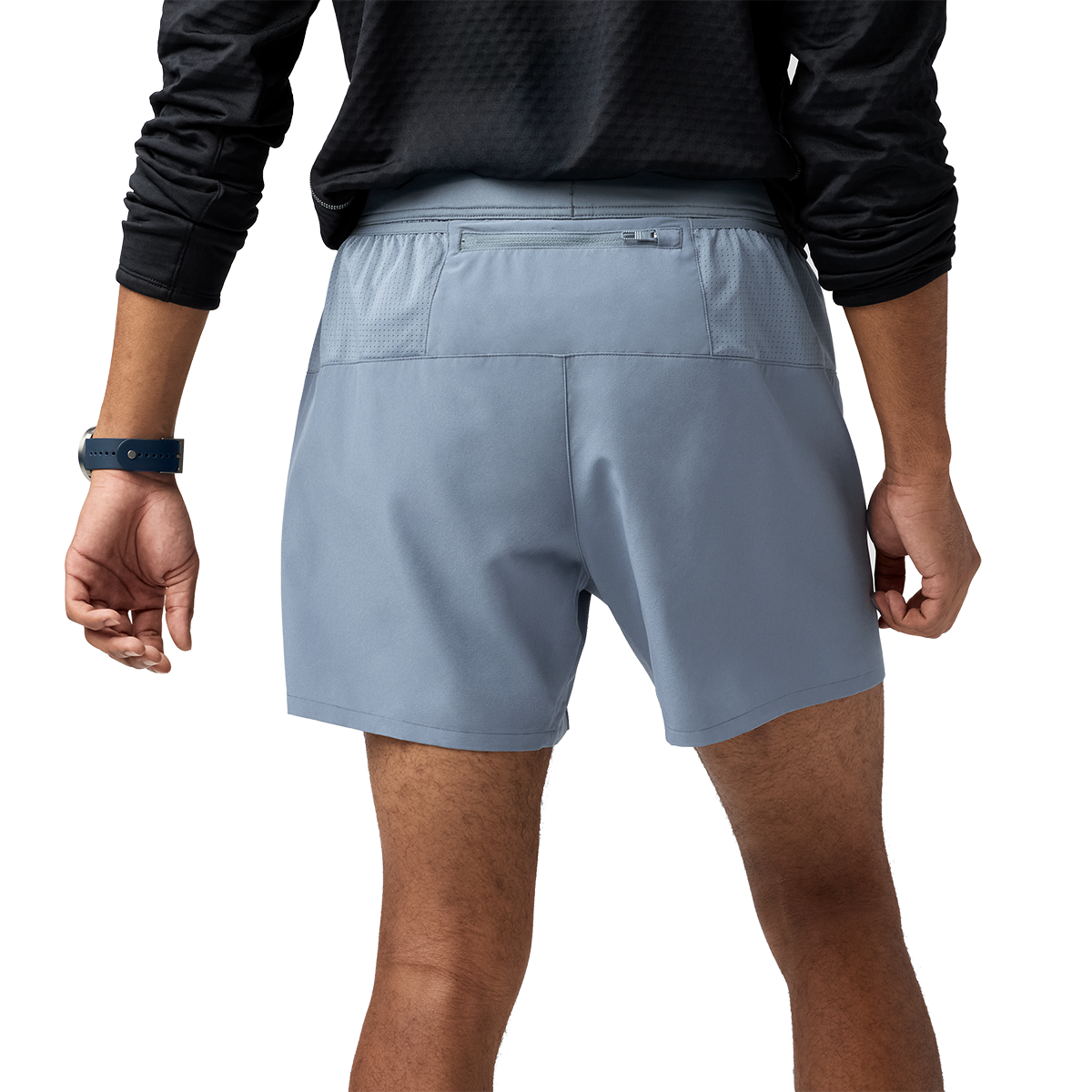 Brooks Journey 5" Short — Strider — Size Small — Back View
