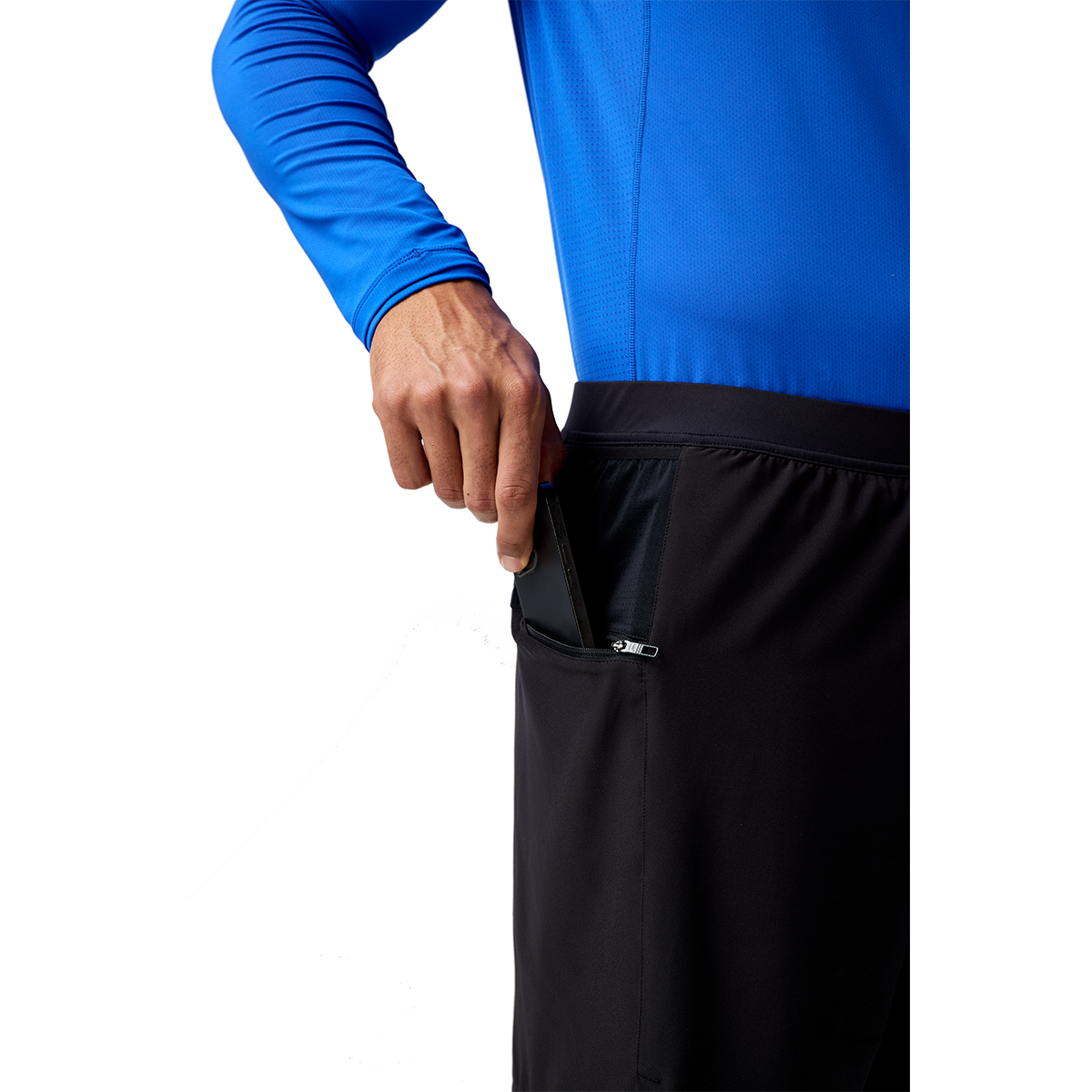 Brooks Journey 7" 2-in-1 Short — Neo Blue — Size Small — Alternate View 12