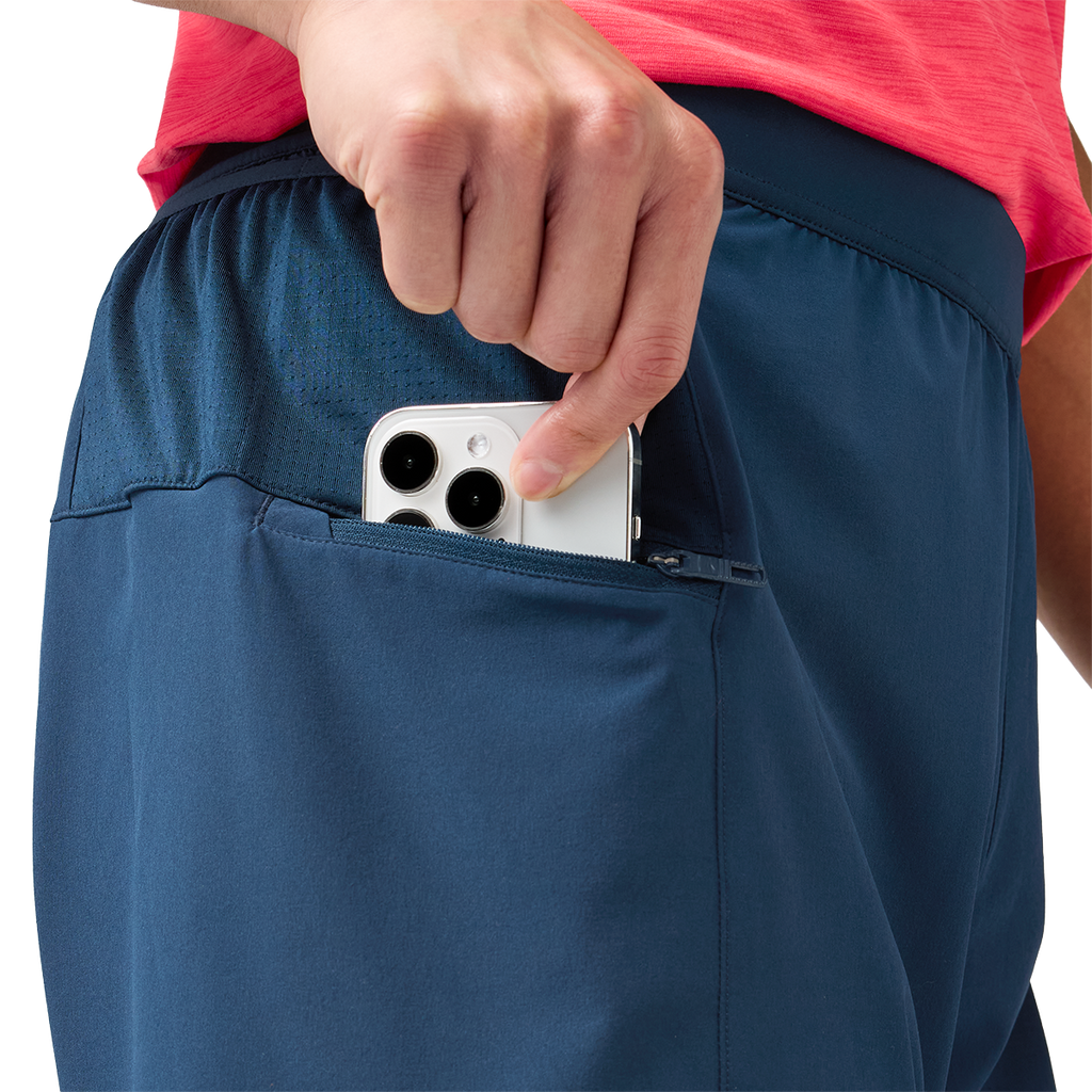 Brooks Journey 7" 2-in-1 Short — Neo Blue — Size Small — Alternate View 31