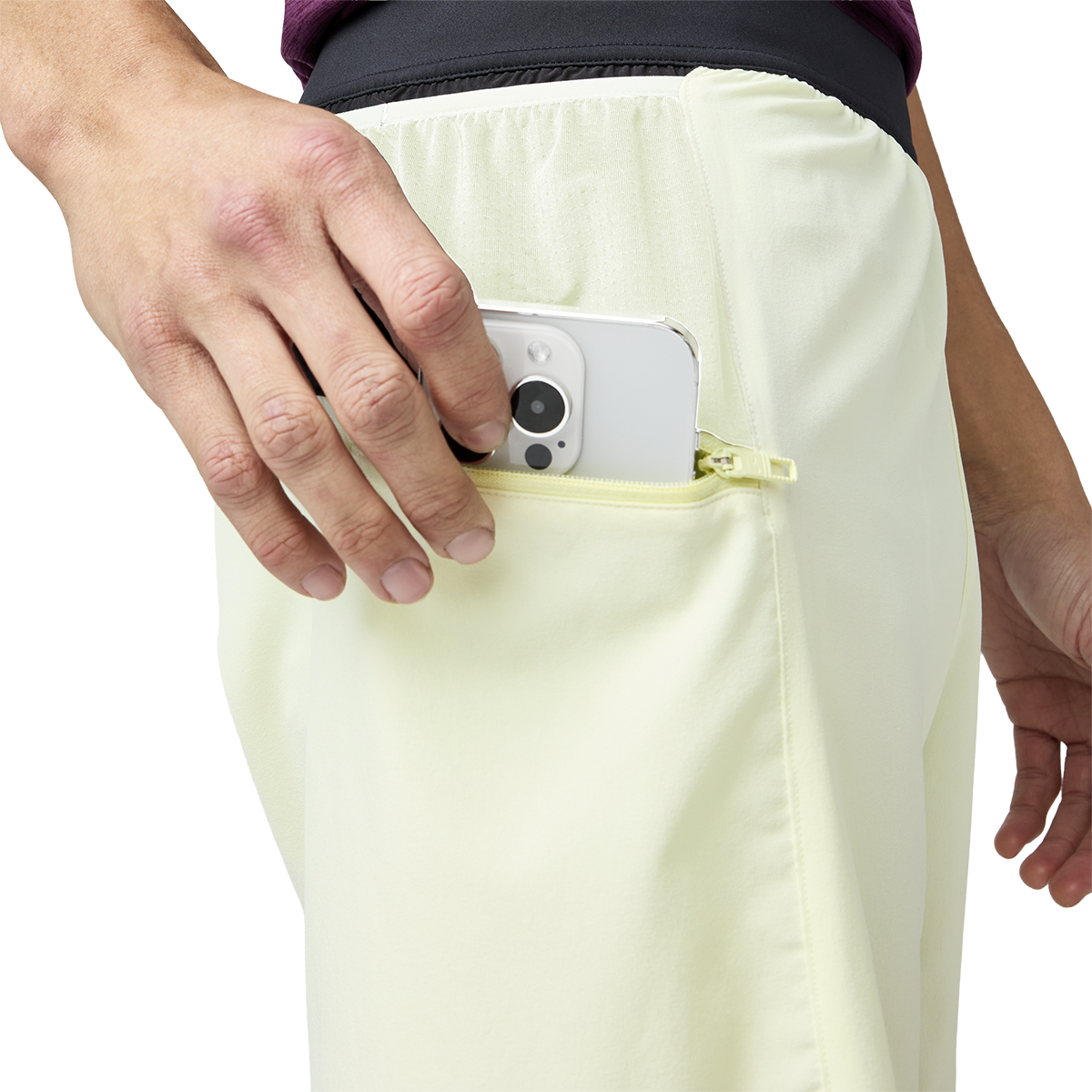 Brooks Journey 7" 2-in-1 Short — Neo Blue — Size Small — Alternate View 25