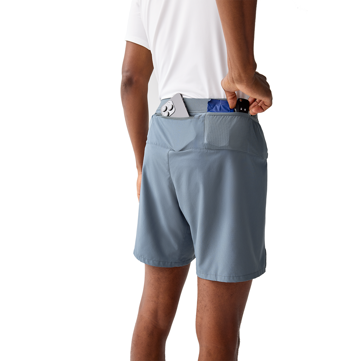Brooks Journey 7" Short — Black — Size Small — Alternate View 14