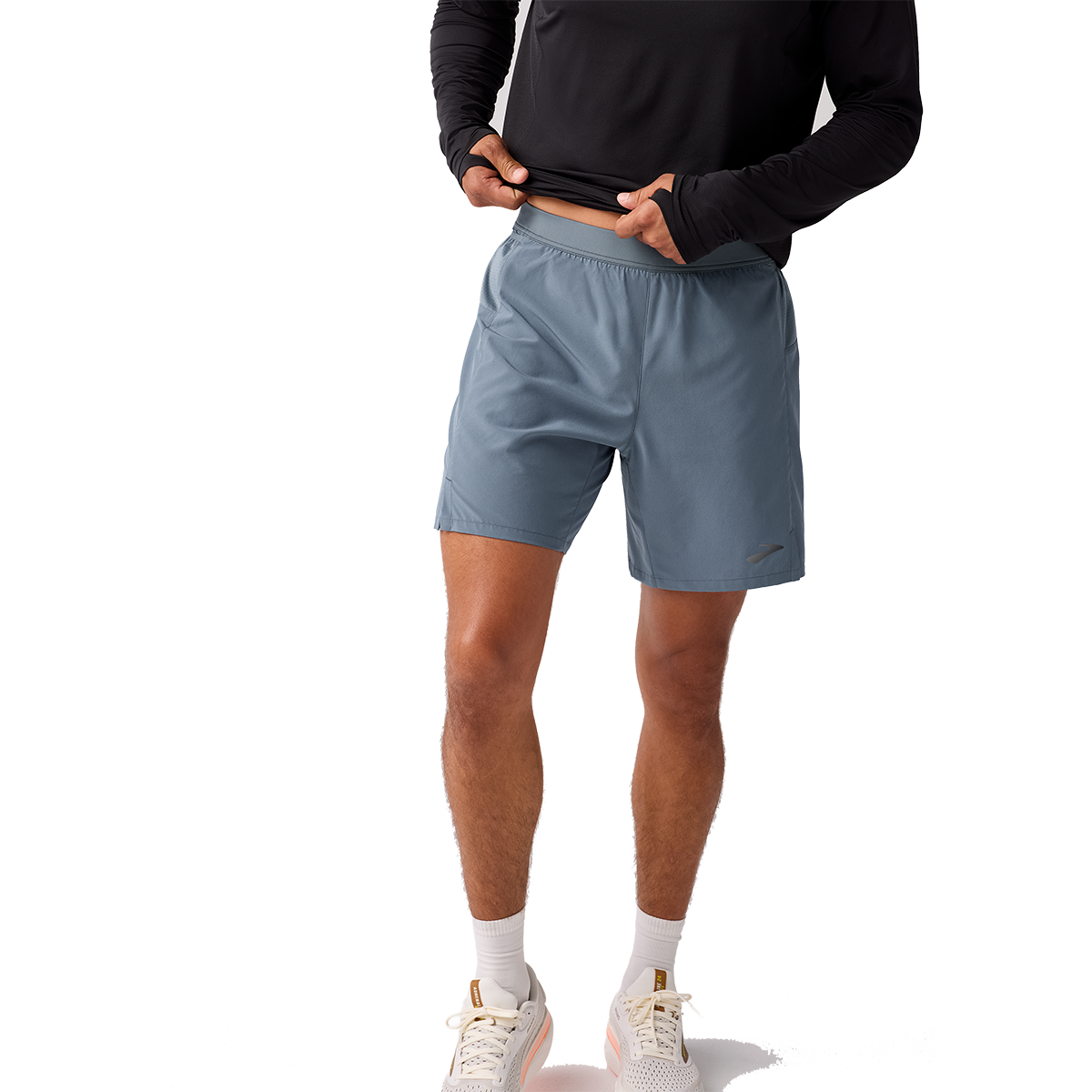 Brooks Journey 7" Short — Black — Size Small — Alternate View 13