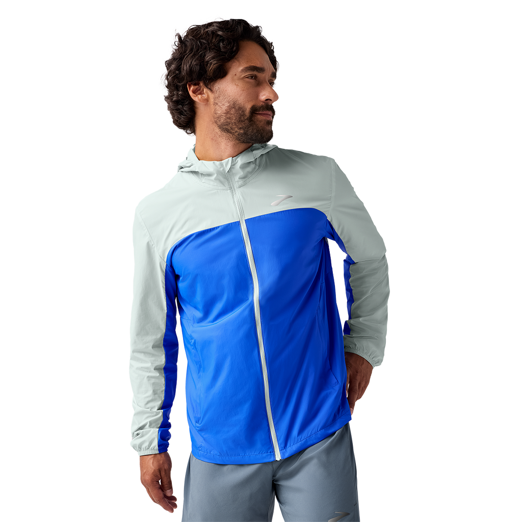 Brooks Canopy Packable Jacket — Black — Size Small — Back View