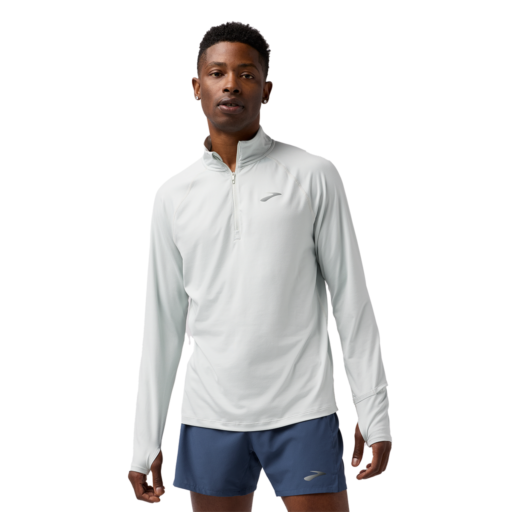 Brooks Dash 1/4 Zip 3.0 — Black — Size Small — Side View
