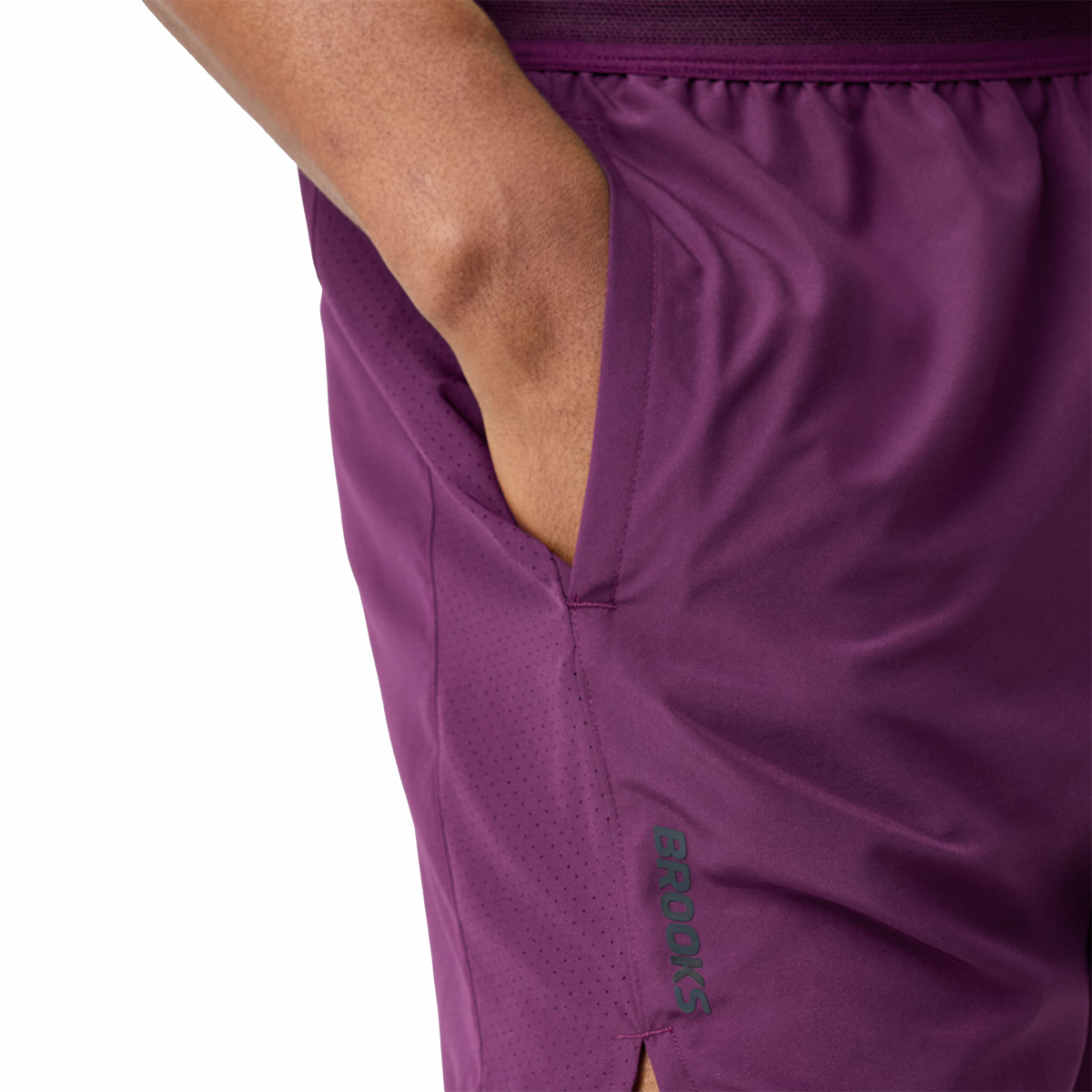 Brooks Dash Short — Black — Size XSmall — Alternate View 11