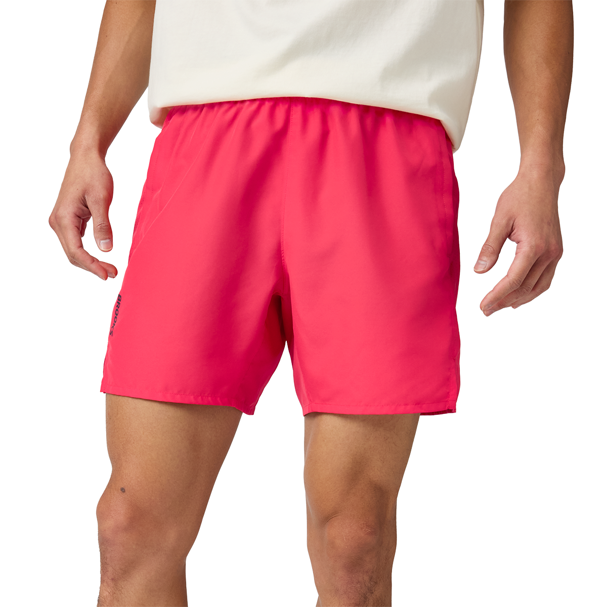 Brooks Dash Short — Black — Size XSmall — Front View