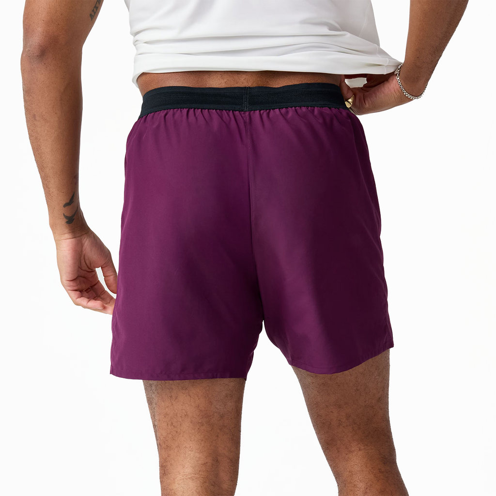Brooks Dash 2-in-1 Short — Black — Size XSmall — Back View