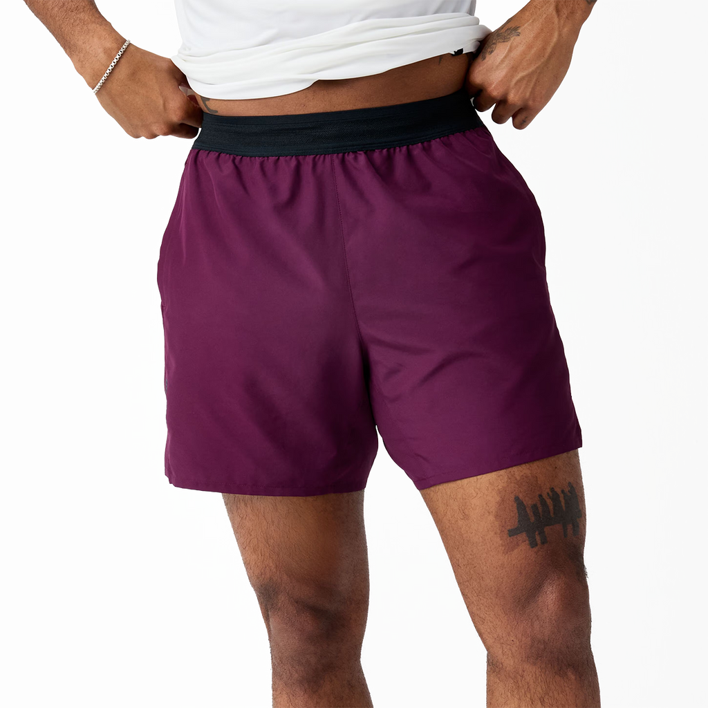 Brooks Dash 2-in-1 Short — Black — Size XSmall — Front View