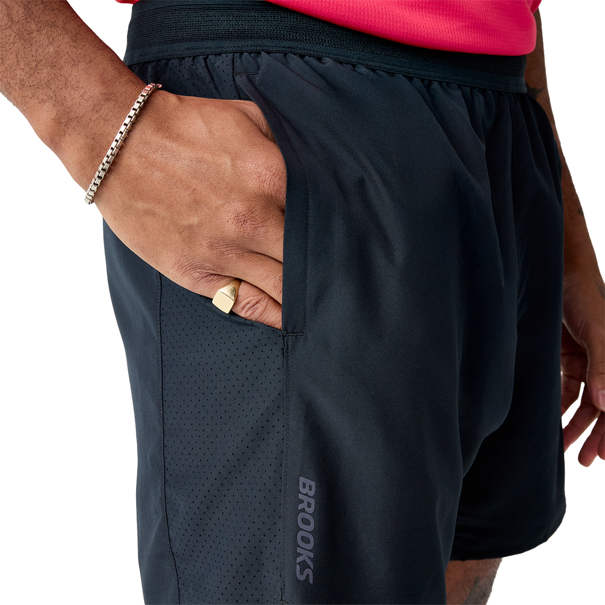 Brooks Dash 2-in-1 Short — Black — Size XSmall — Alternate View 14