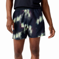 Brooks Dash Short Printed — Euphoryc Black — Size XSmall — Front View