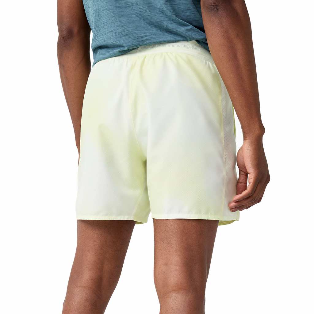 Brooks Dash Short Printed — Euphoryc Black — Size XSmall — Detail View