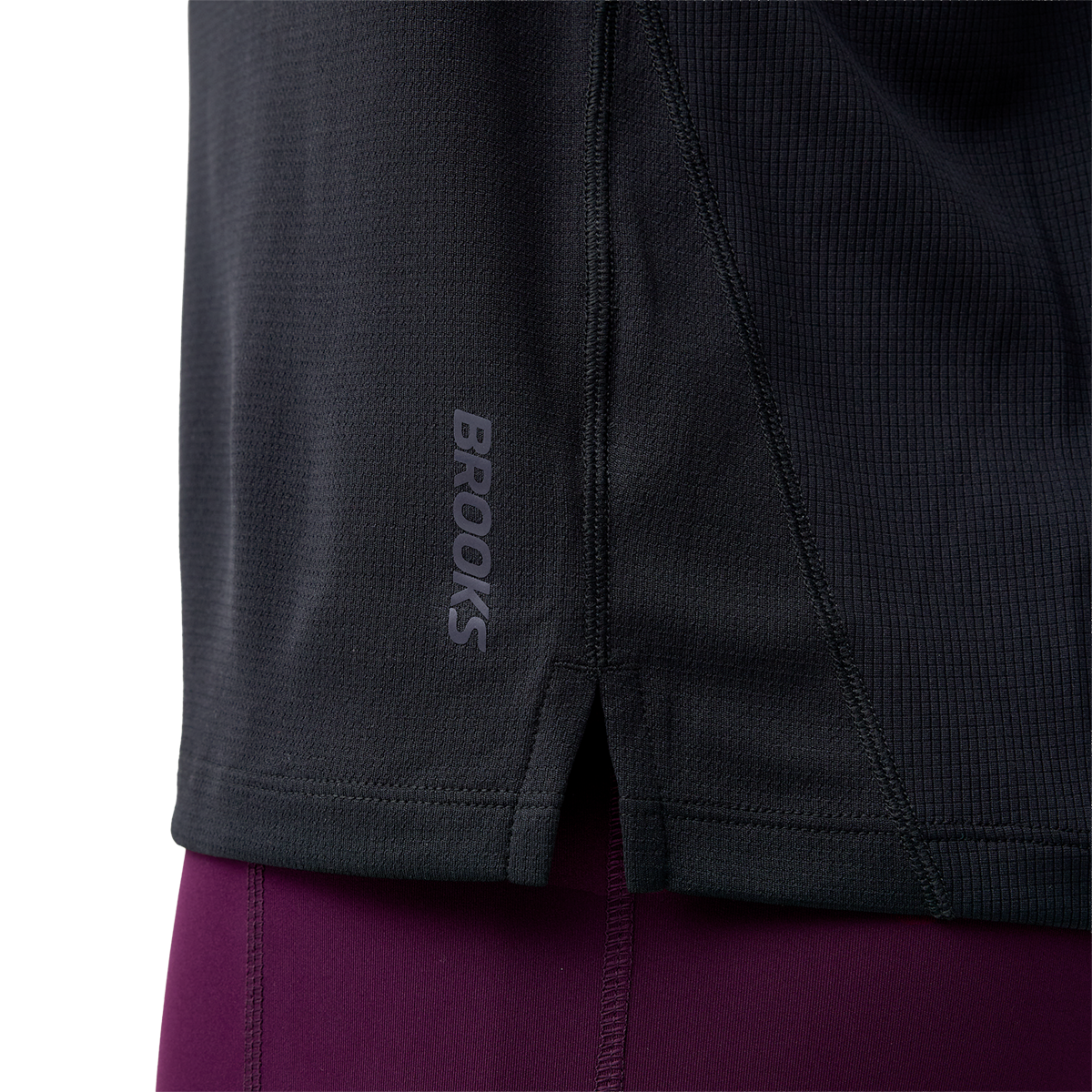 Brooks Dash Singlet — Black — Size XSmall — Alternate View 10