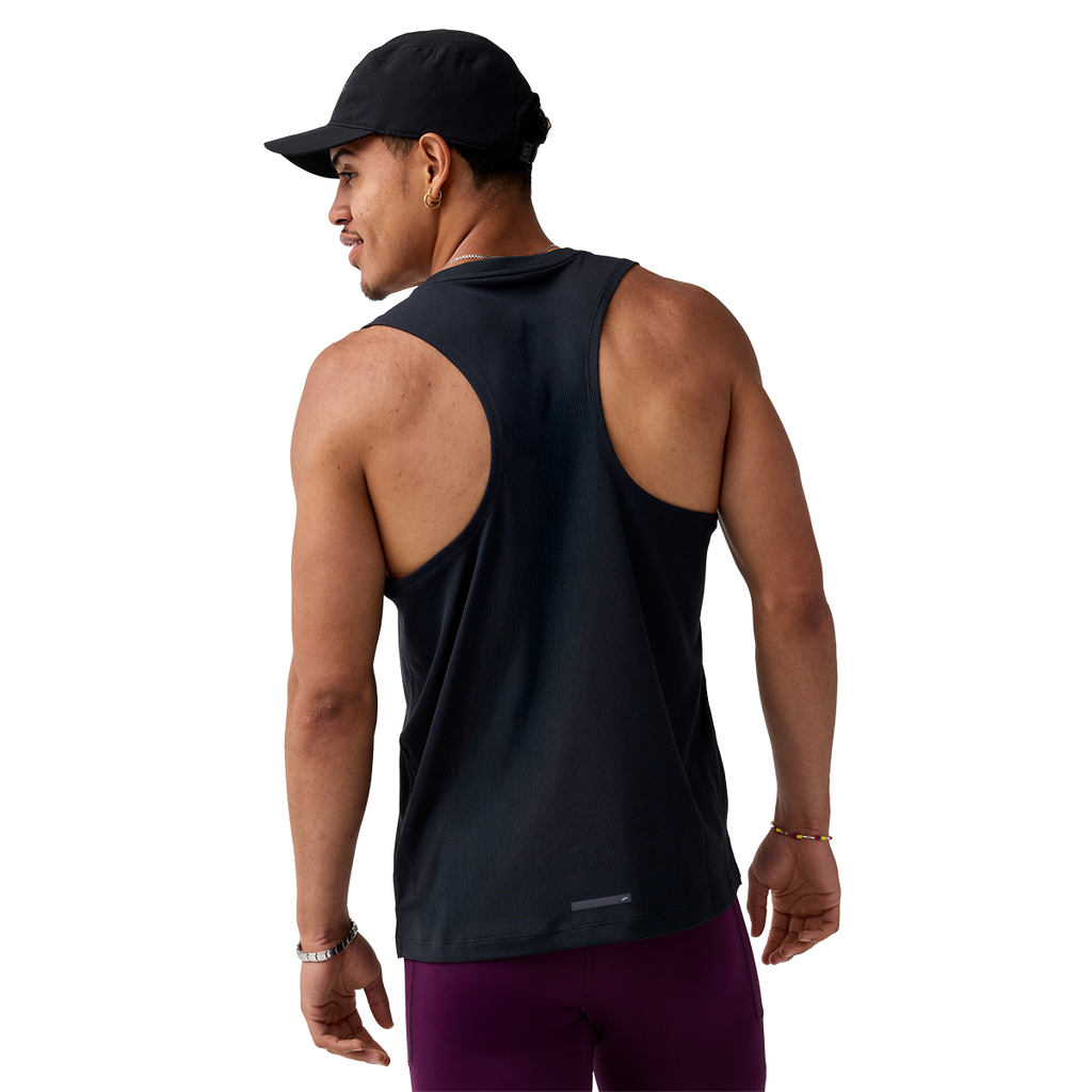 Brooks Dash Singlet — Black — Size XSmall — Alternate View 8