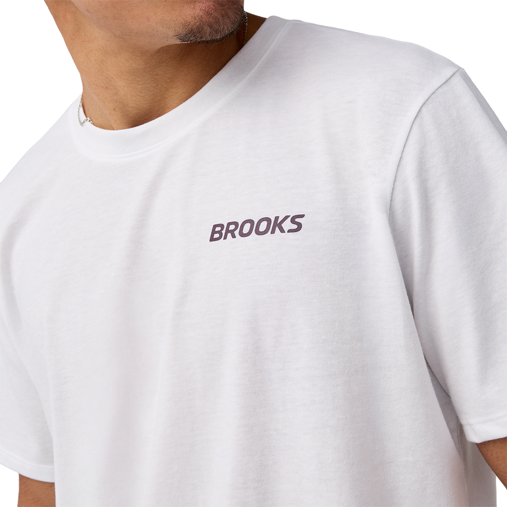 Brooks Graphic Short Sleeve — Black - Dark Luminary — Size XSmall — Alternate View 7