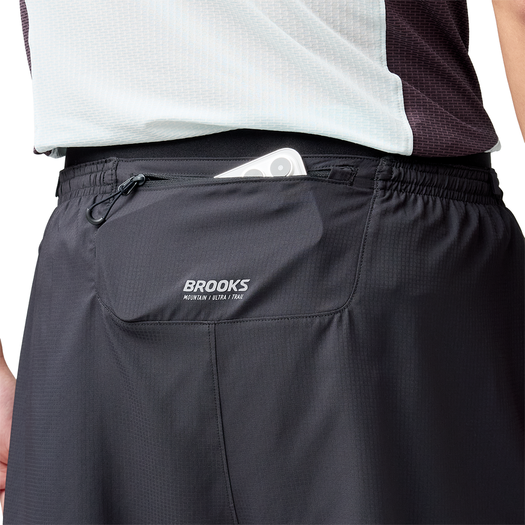 Brooks Cascadia Short — Atomic Blue — Size XSmall — Alternate View 9