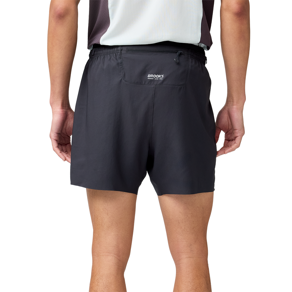 Brooks Cascadia Short — Atomic Blue — Size XSmall — Lifestyle View