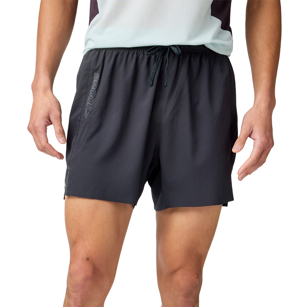 Brooks Cascadia Short — Atomic Blue — Size XSmall — Detail View