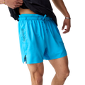 Brooks Cascadia Short — Atomic Blue — Size XSmall — Front View